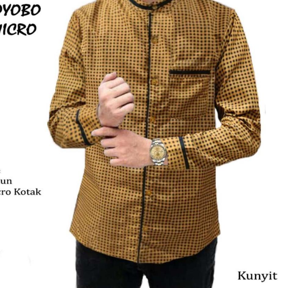 ✶ UFC  BAJU MICRO ATASAN KEMEJA KOKO TOYOBO MICRO KEMEJA PRIA LENGAN PANJANG TERBARU ֍