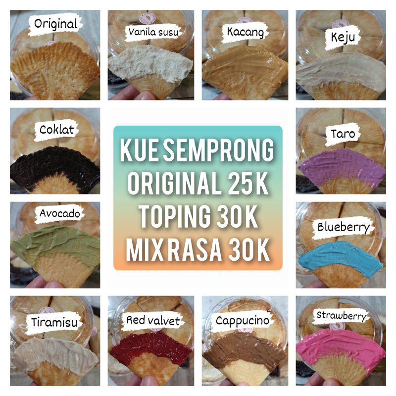 

Kue Semprong atau Kue Capit Kekinian