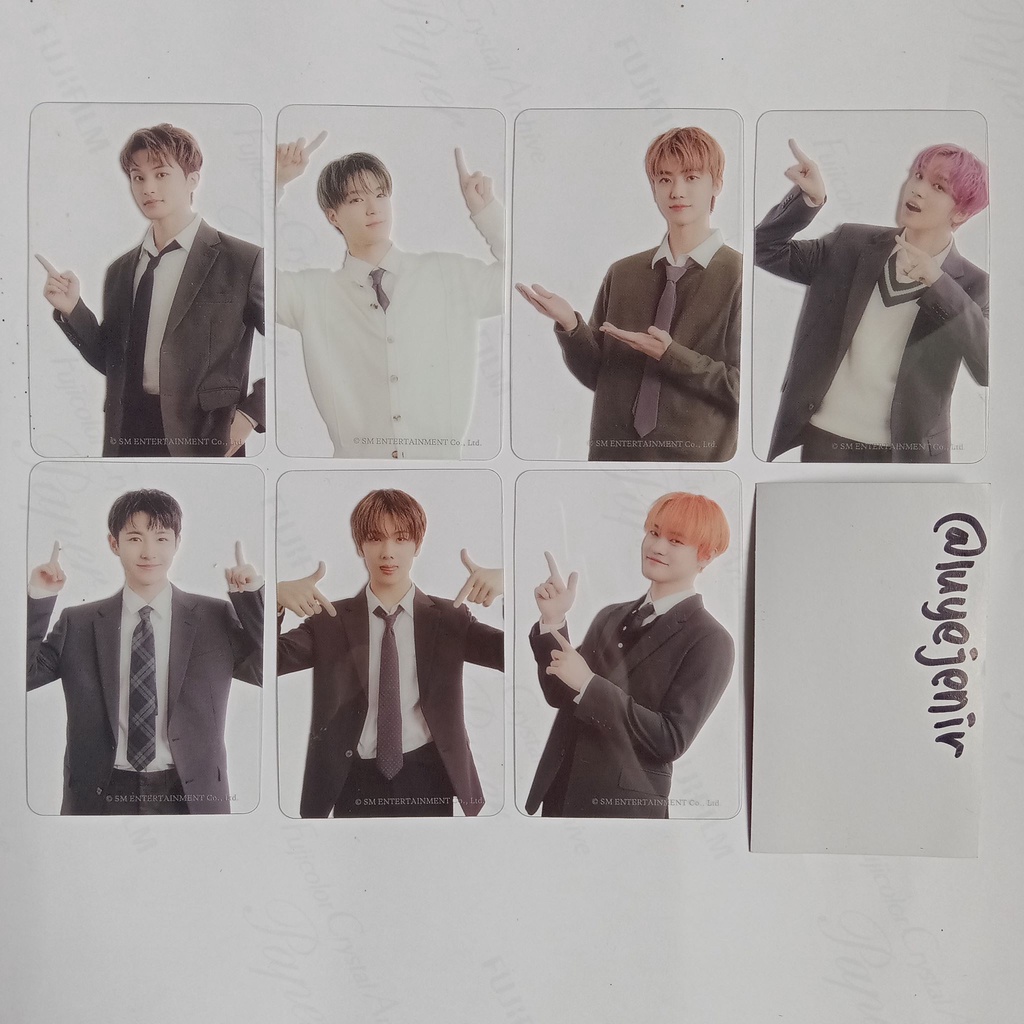 [ Ready ] Clear photocard NCT Dream sg season greetings 2023 Renjun Jaemin Jeno Jisung Mark Haechan 