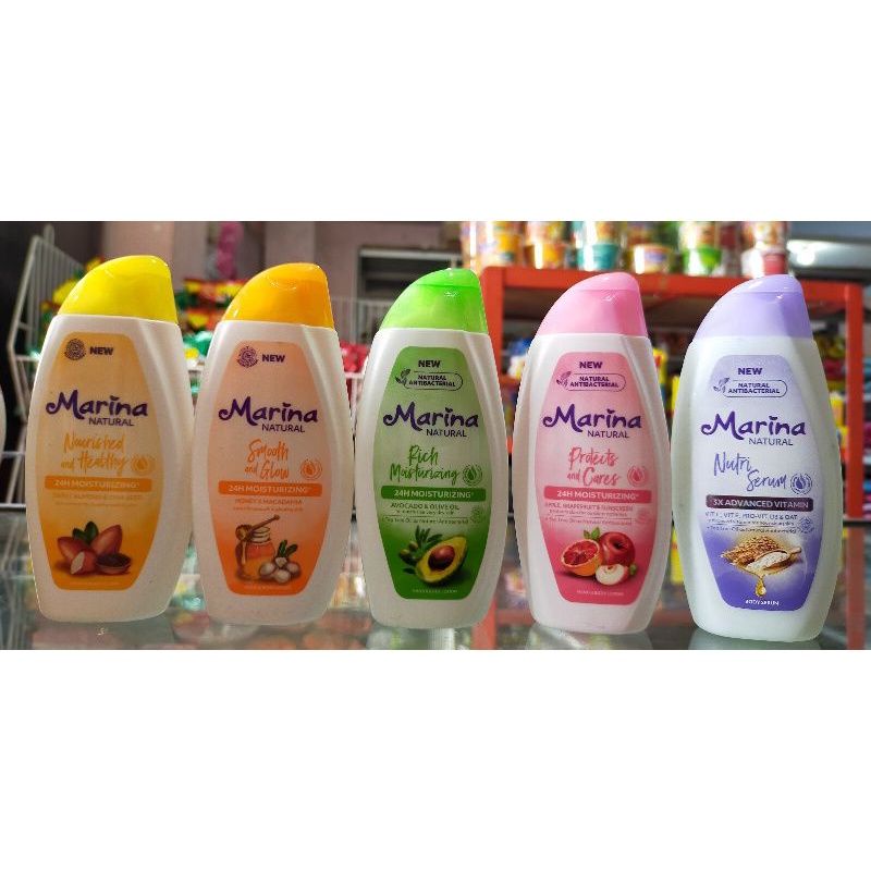 marina natural hand &amp; body lotion 100ml