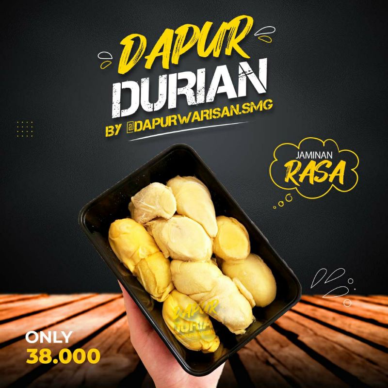 

Durian Kupas Medan BLACK BOX 500gr - Semarang