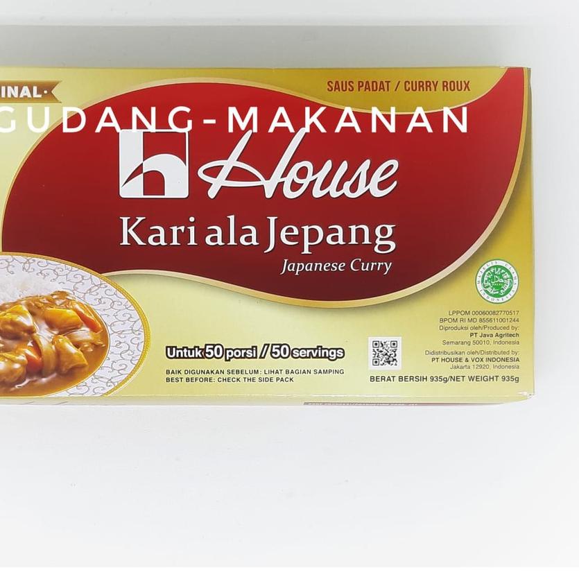 

☈ House Curry / Saus Kari lokal ala Jepang 1 kg ➴