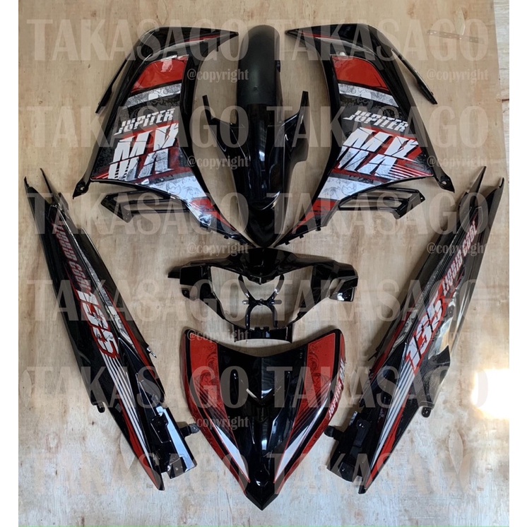 Cover Body Jupiter Mx New 135 Hitam Full Set Halus Cover Bodi Yamaha Mx New