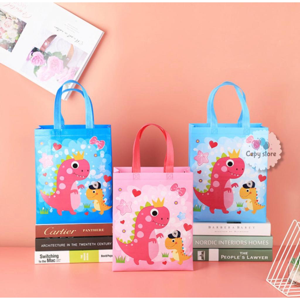 

Tas Souvenir Ulang Tahun Anak /Goodie Bag /Tas Ulang Tahun Baby Dino M