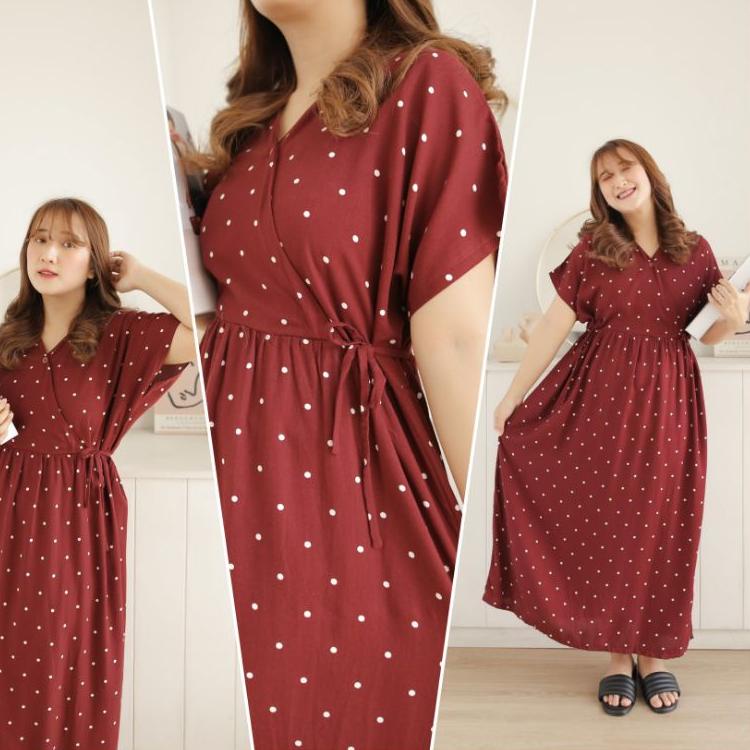 Murah Daster Kimono JUMBO LD140 & LD120 Bahan Rayon Premium / Daster Busui / Daster Bumil