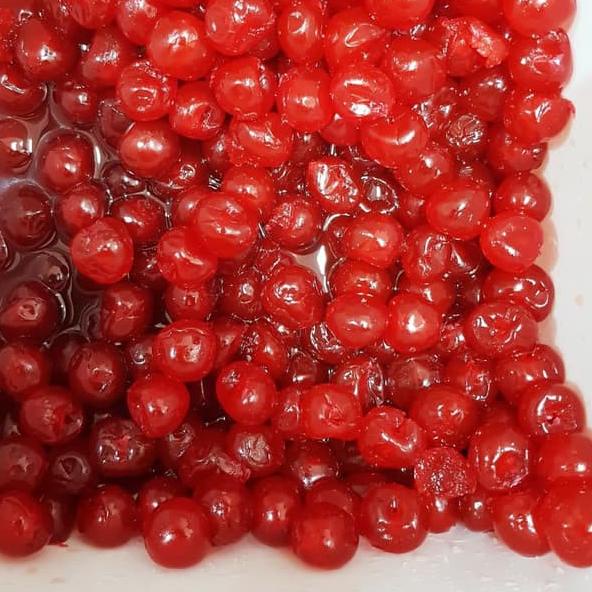

✶ cherry gundul 500 gram tanpa tangkai kering import aptunion 500gr ○