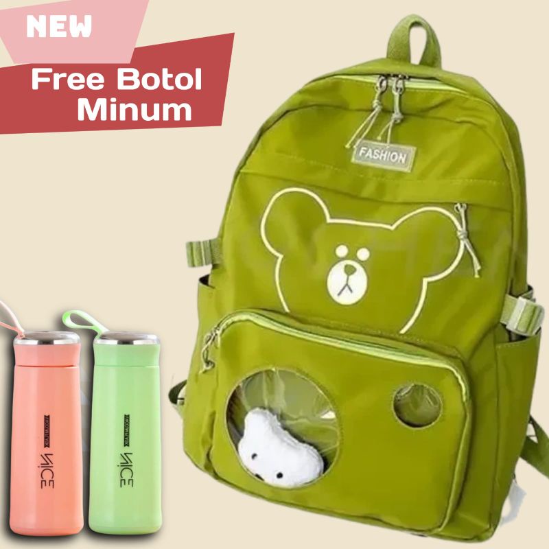 Tas Ransel Wanita Terbaru Tas Ransel Panda Tas Sekolah cute