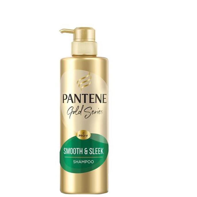 ❈ Pantene Pro-V Gold Series Smooth & Sleek Shampoo 450 ml ➹