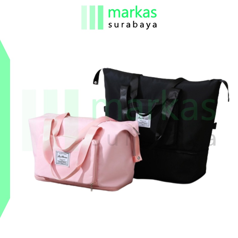 MARKAS MS1446 Tas Fashion travel portabel jarak pendek tas travel tas penyimpanan berkapasitas besar