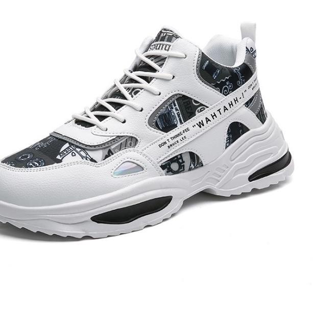 ✻ TBIG [COD] Sepatu Pria High Top Bruce WTH Sepatu Import Pria Sekolah Kuliah Kerja Santai ✲