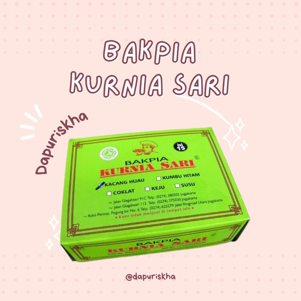 

Bakpia KurniaSari oleh-oleh Jogja terlaris