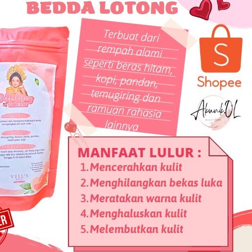 ℗ BEST SELLER VELLS BEDDA LOTTONG  | lulur vells bedda lotong | bedda lotong velis | bedda lotong ve