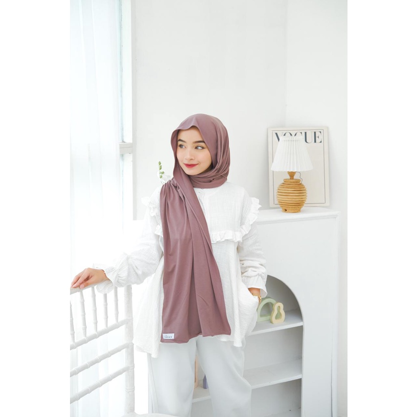 KENAN - PASHMINA KAOS RAYON // PASHMINA KAOS POLOS //PASHMINA KAOS//MATT RAYON KENAN HIJAB LEBARANMU// EID RAYYA PASMINA RAYYON