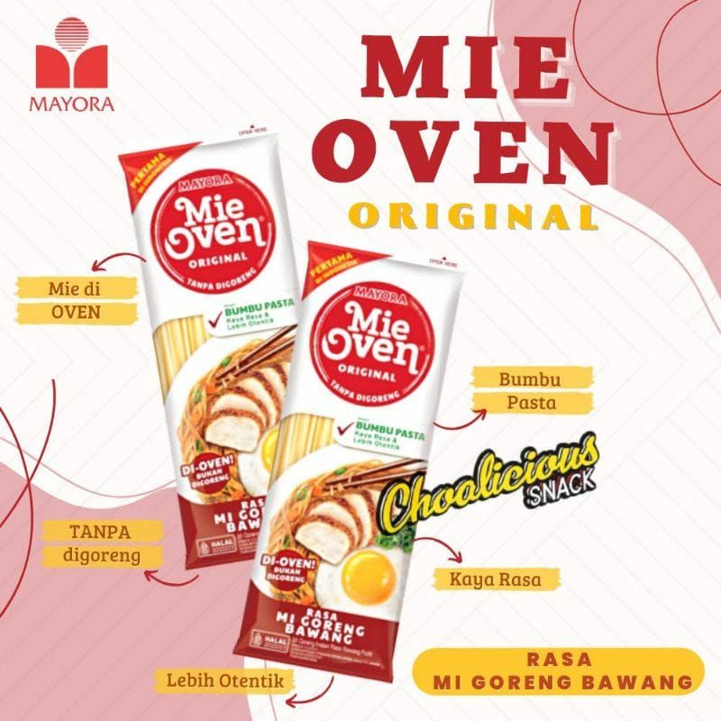 

MAYORA MIE OVEN PACK 1'S