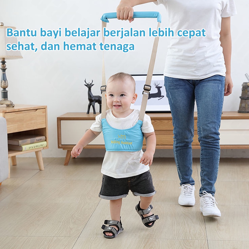 Halobaby Alat Bantu Jalan Bayi/Baby Walking Assistant/Baby Walker Belt Sabuk Pengaman Alat Bantu Jalan Bay