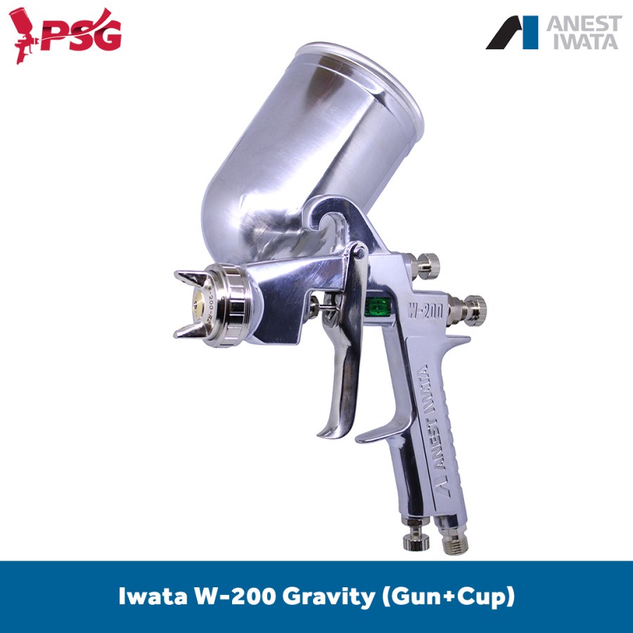 ANEST IWATA SPRAYGUN W-200 (GUN+CUP)