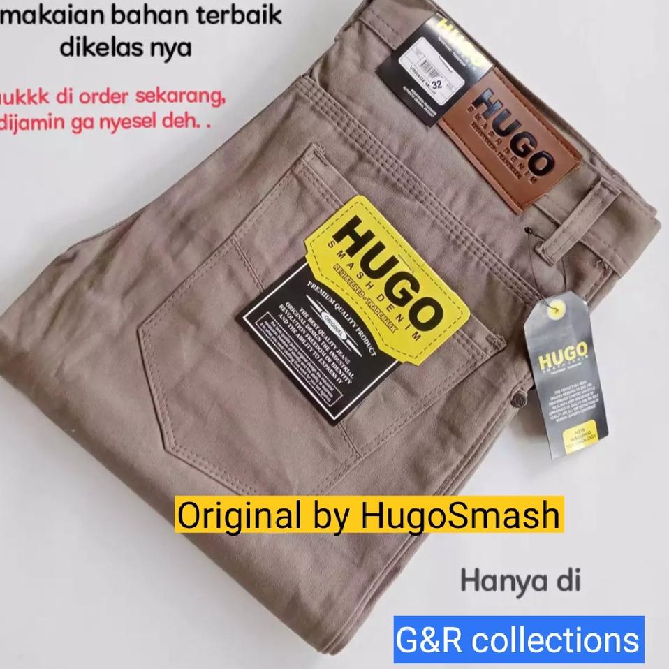 Murah Celana Panjang Standar Pria Celana Standar Kanvas soft Celana Panjang Standar Reguler Pria Cel