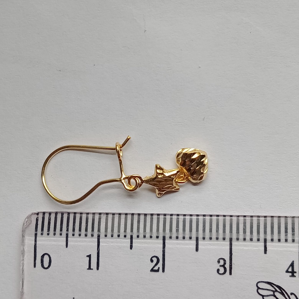 Anting emas - 1.1 gr kadar 750 - 4226