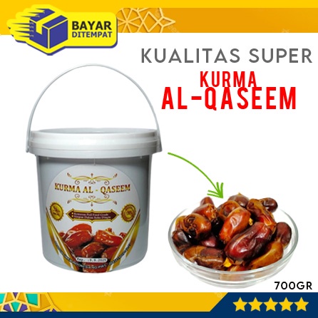 Kurma Ember Al-Qaseem 700gr Korma Timba Kualitas Super