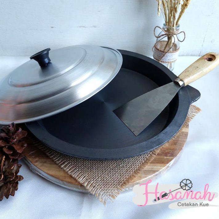 ➽ Loyang Martabak Manis 13 cm / Cetakan Martabak Manis 13 cm Besi Baja Cor Tebal ⅍