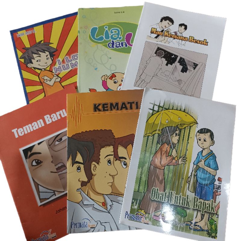 komik islami pemenang lomba komik anak TK RA berwarna 14 hal