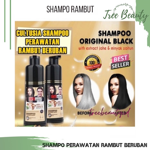 Cultusia Original Black Shampoo 160ml