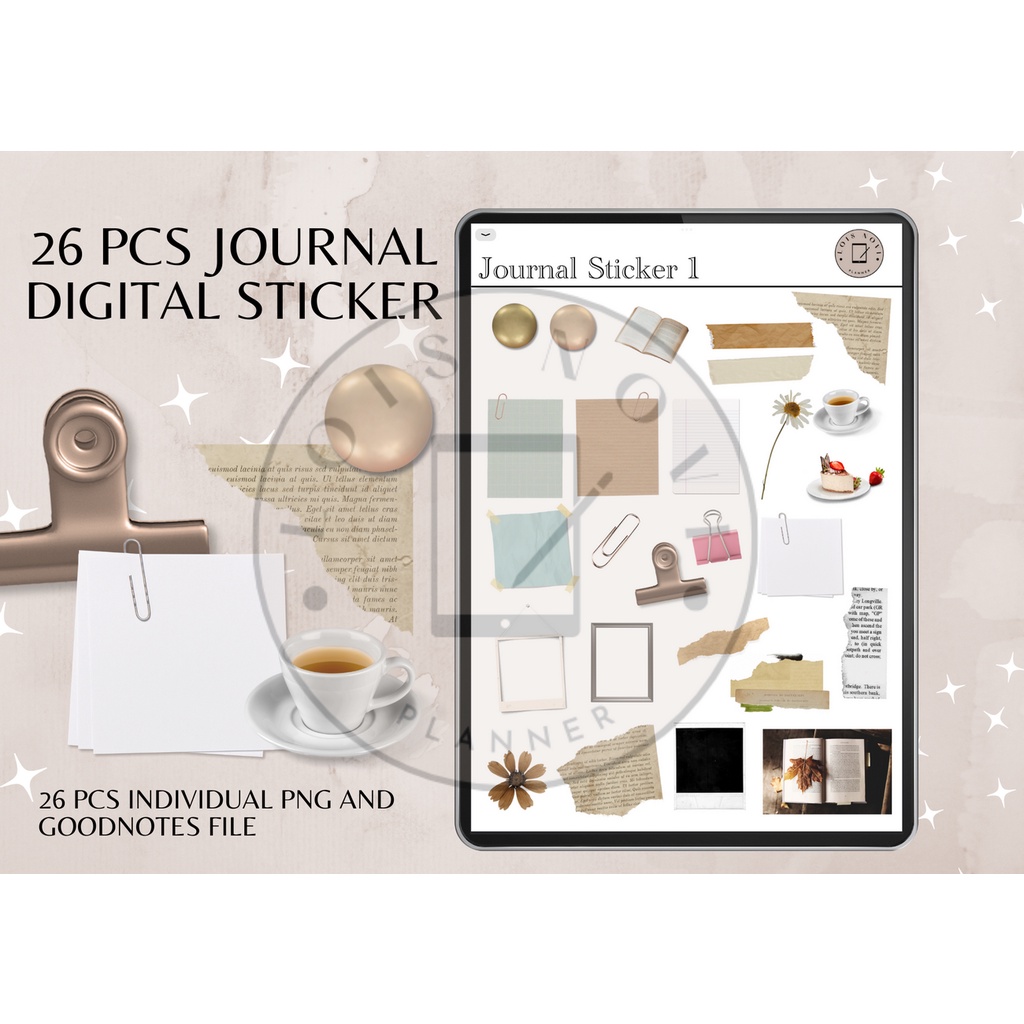 

Digital Sticker, Journal Digital Sticker, Sticker untuk Digital Planner, Sticker Digital Planner, Sticker Journal, Sticker Planner