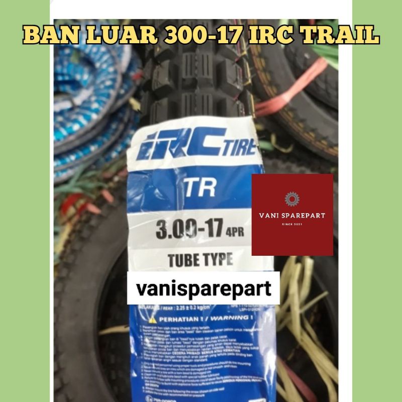 BAN LUAR 300-17 IRC TRAIL
