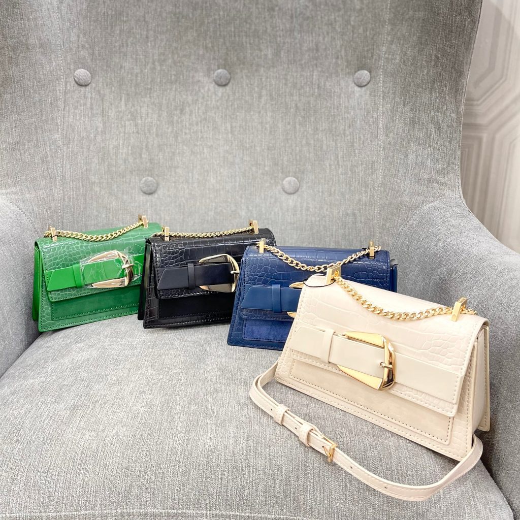 TAS WANITA TAS PEDRO SYALMAN CROCO CROSSBODY BAG P142