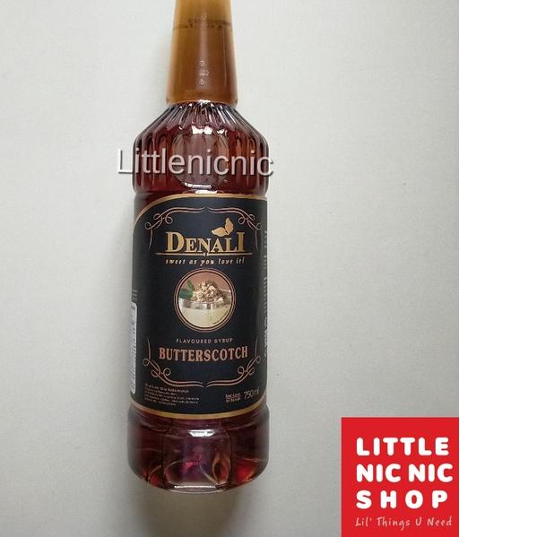 

♠ Sirup Denali Butterscotch Flavoured Syrup minuman cafe ✷