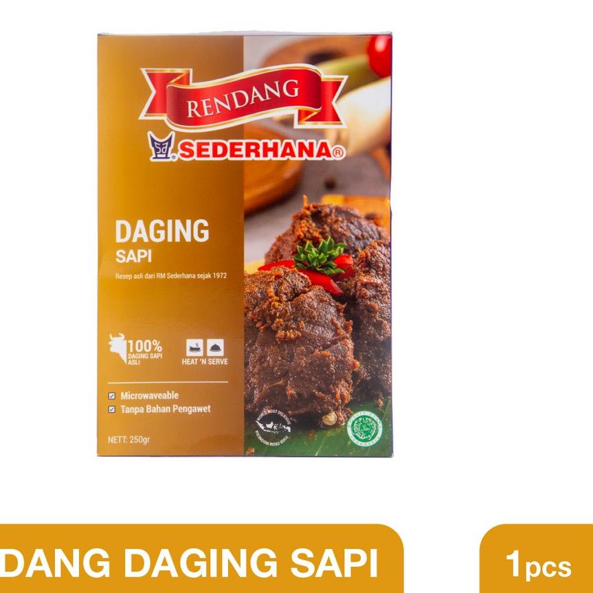 

☟ Rendang Daging Sederhana - Daging Sapi ♡