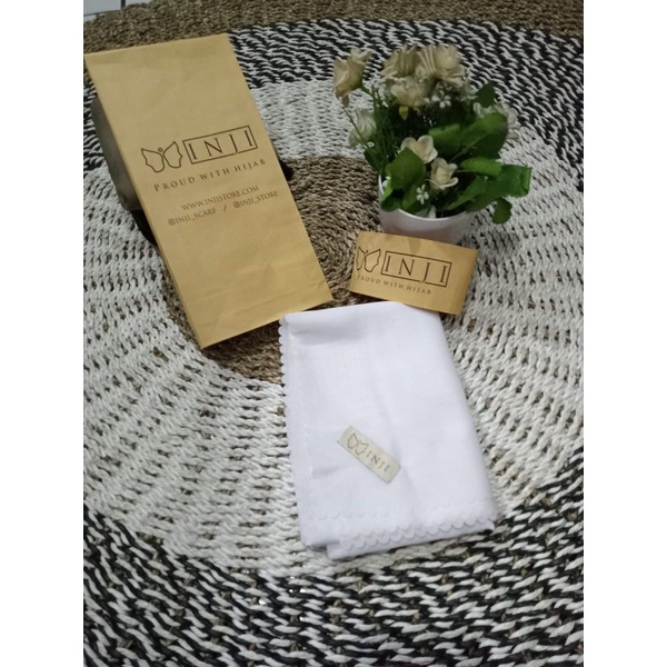 Kerudung Inji Polos Terbaru ( Bahan Voal)