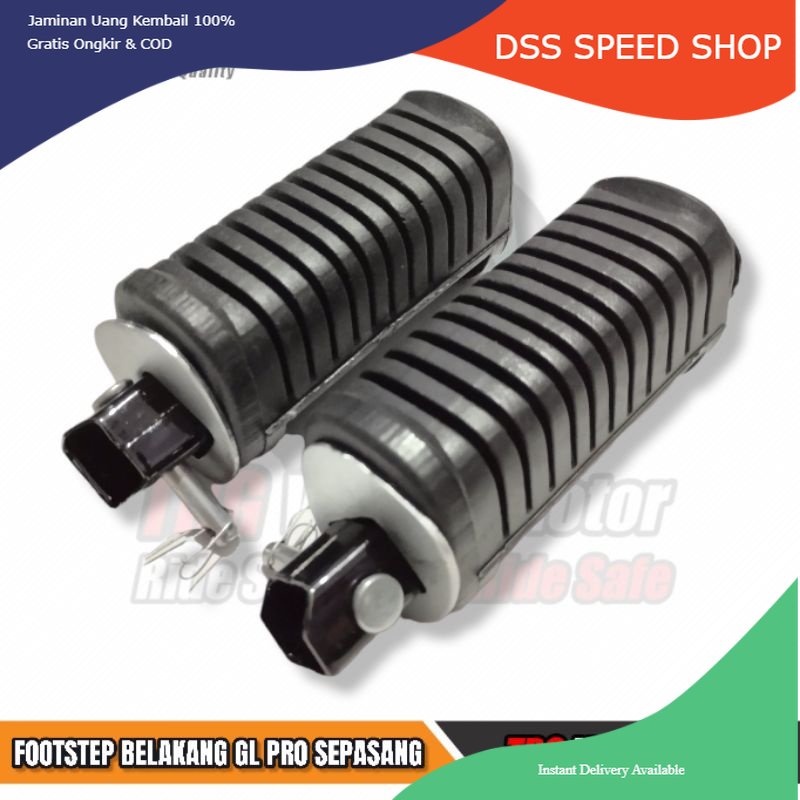 Footstep GL Pro Postep GL Pro Footstep Belakang GL Pro Sepasang High Quality PNP Honda GL Max Pro
