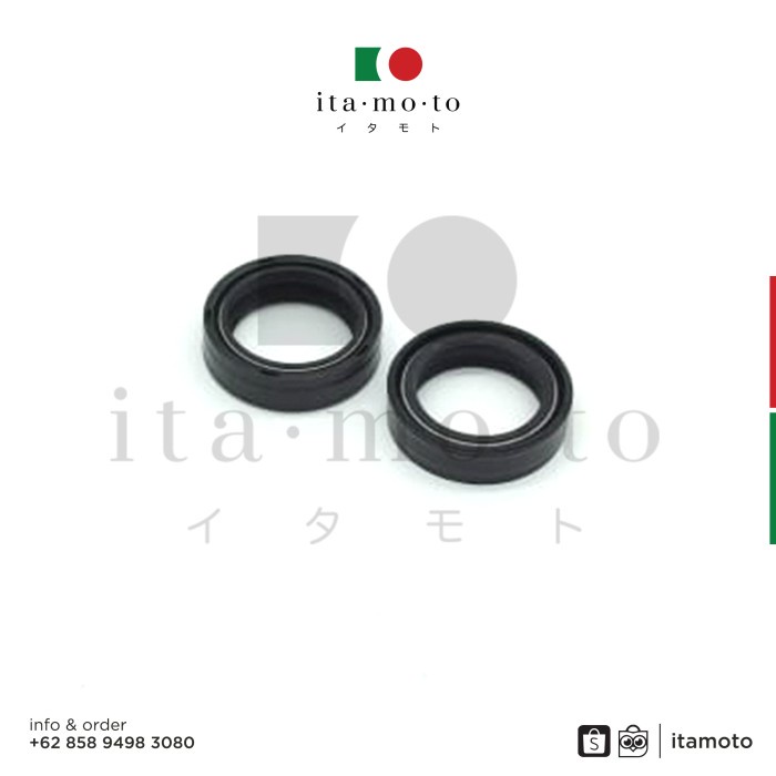 Original Piaggio Zip Part - Seal Shock Depan Piaggio Zip (Set) Kode 259