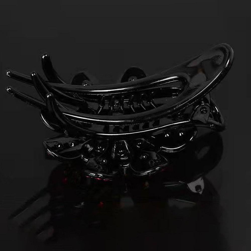 Agustinina Berlian Imitasi Duckbill Klip Elegan Manis Untuk Perempuan Ukuran Besar Jepit Rambut Baru Hiasan Kepala Ibu Ponytail Holder Kristal Jepit Rambut