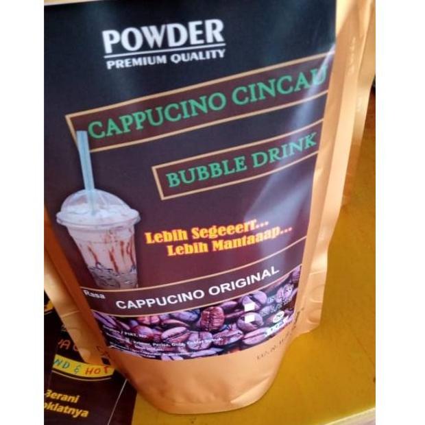 

Terlaku... BUBUK CAPPUCINO CINCAU BUBBLE DRINK BERBAGAI MACAM RASA UKURAN 1KG