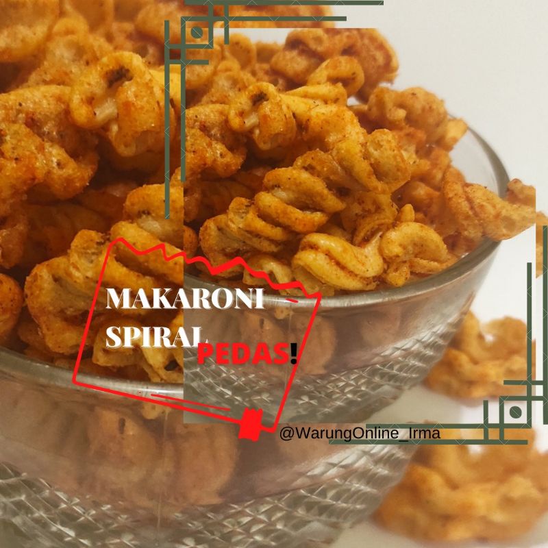 

makaroni spiral pedas