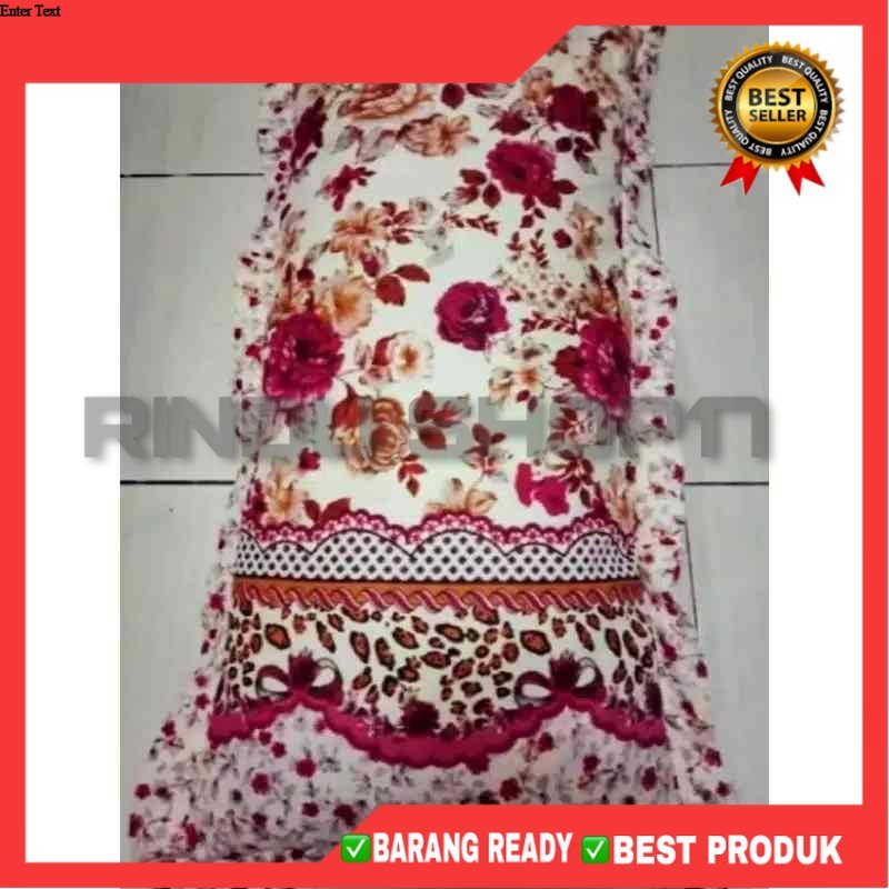 (RS)BANTAL CINTA BRENDIS MOTIF BUNGA bantal jumbo 45x95