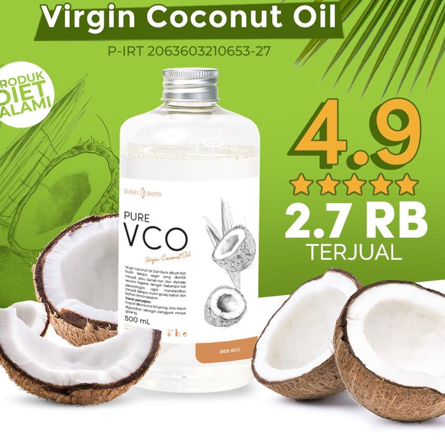 

✦ 500 ml daribumi Premium Pure Minyak Kelapa Murni ➸