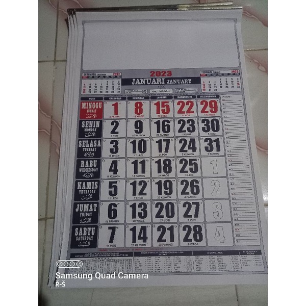 

Kalender Polos 2023