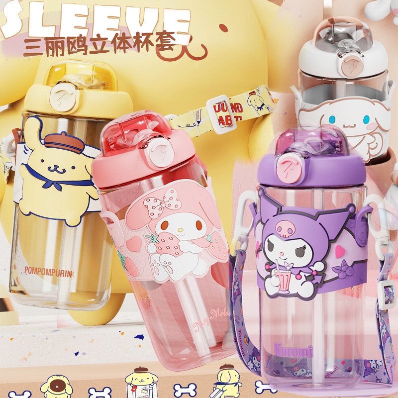 Botol minum tumbler Melody Cinnamoroll Kuromi Pompompurin