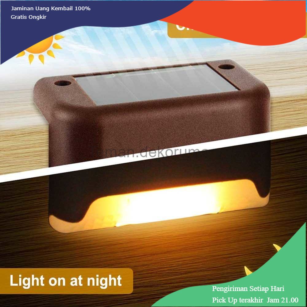 TD - LMP EVERSO Lampu Taman Hias Deck Light Waterproof Warm White 5W 8 PCS - EV75