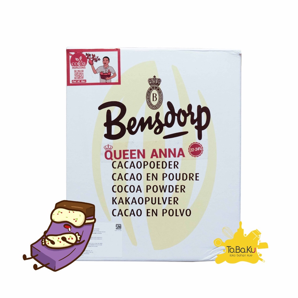 

Bensdorp Cocoa Powder Queen Anna 250gr (Kemasan Repack)