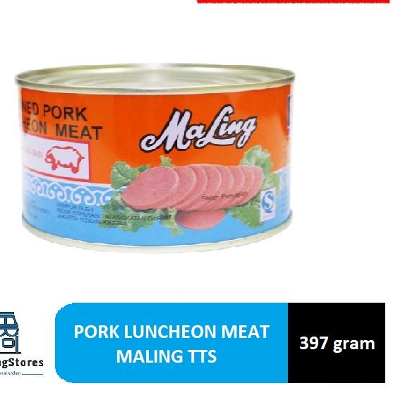 

✥ Ham Maling TTS Luncheon Meat Pork Kaleng 397 gram ❋
