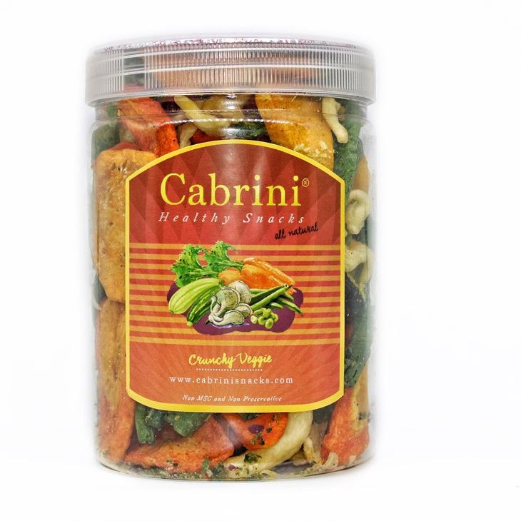 

❆ Cabrini Healthy Snacks - Crunchy Veggie ( 800 ml ) Keripik Sayur ▲