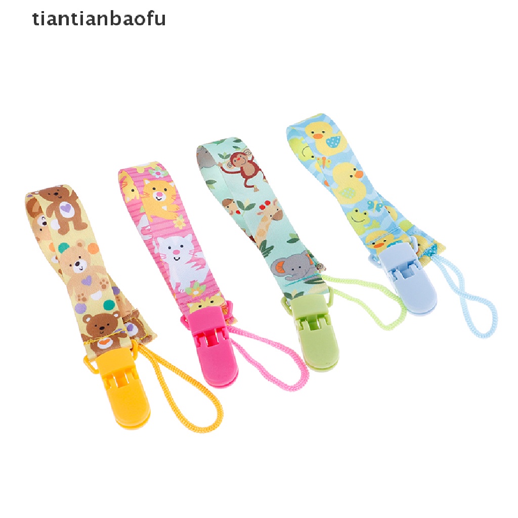 [tiantianbaofu] 1pc Klip Dot Bayi Baru Lahir Tali Rantai Penenang dummy nipple holder Butik