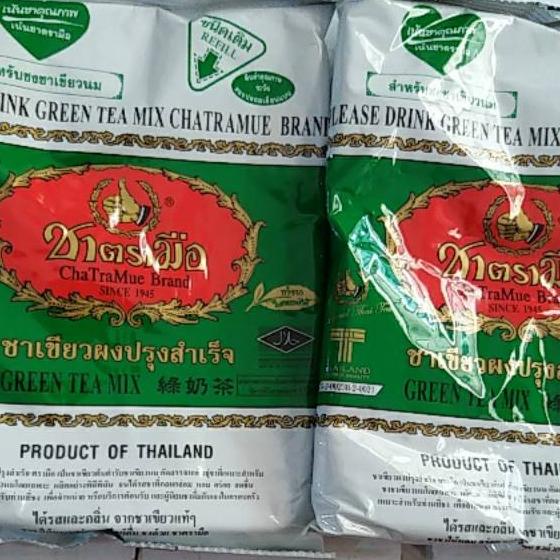 

✰ Chatramue Green Tea 200gr ADA & LOGO HALAL MUI ✭