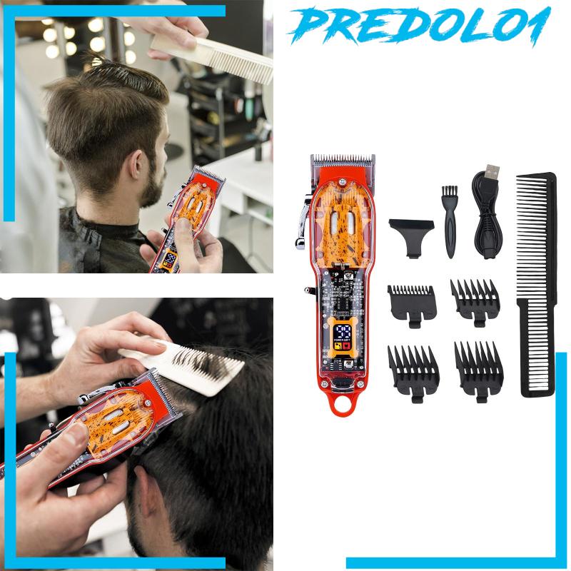 [Predolo1] Hair Trimmer Set Pemotong Rambut Grooming and Trimming Set Untuk Barber