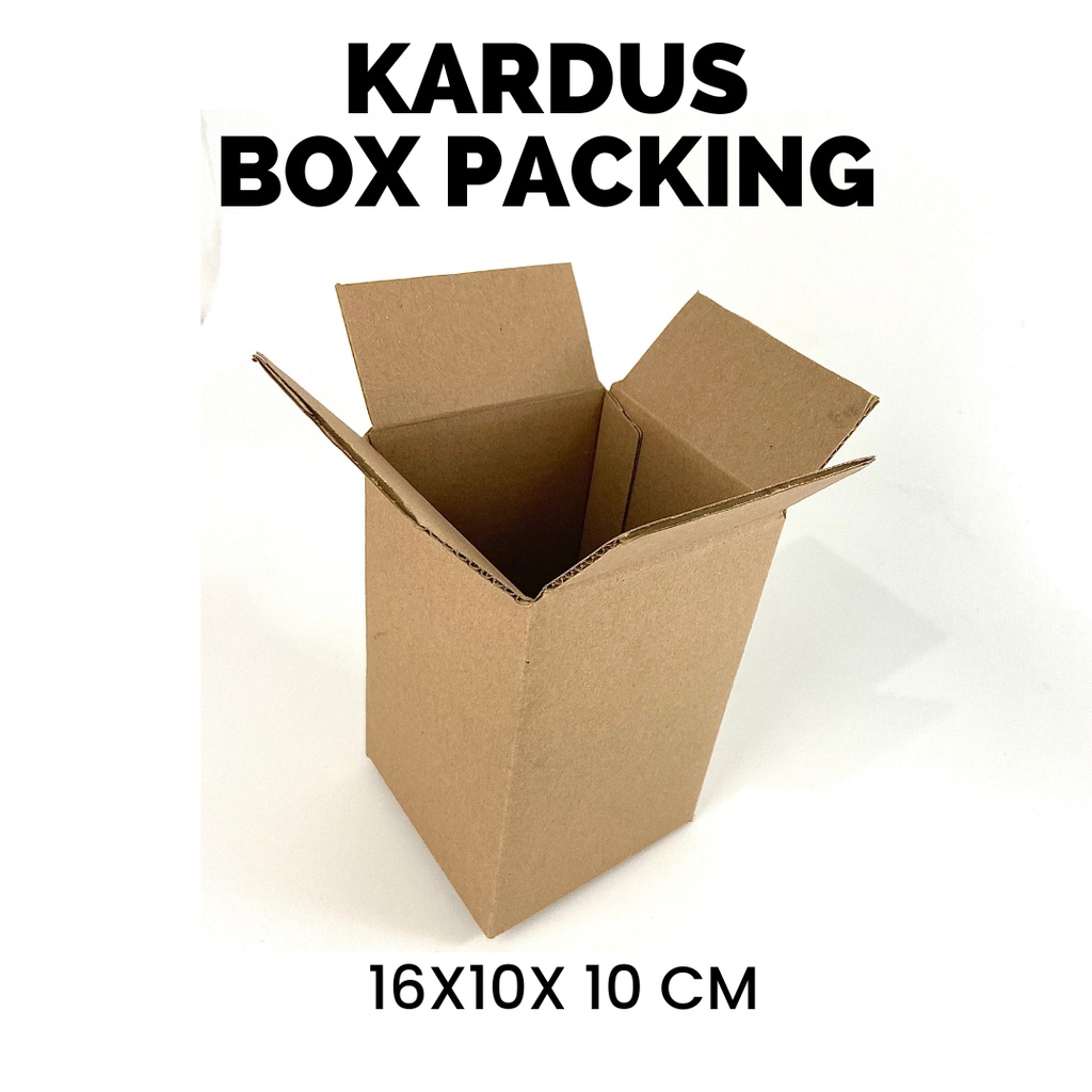 

Kardus Packing 16x10x10 Box Ukuran Kecil Polos
