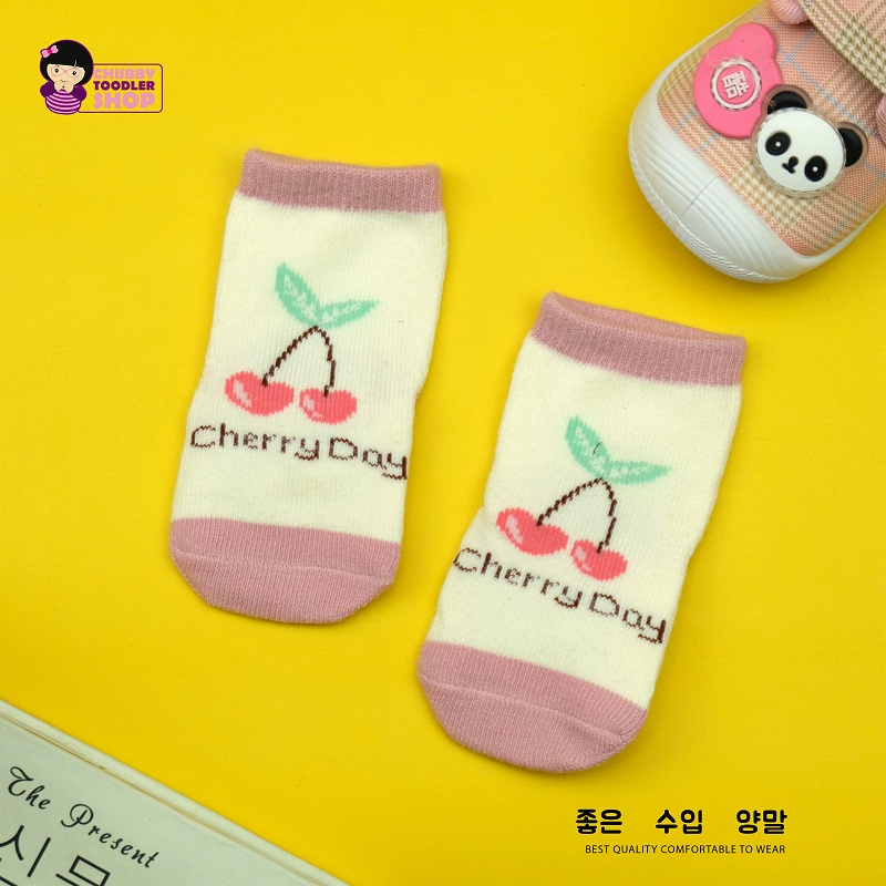 Kaus kaos kaki anak bayi Balita laki laki perempuan semata kaki Motif kartun lucu 0 - 1 tahun SC2136